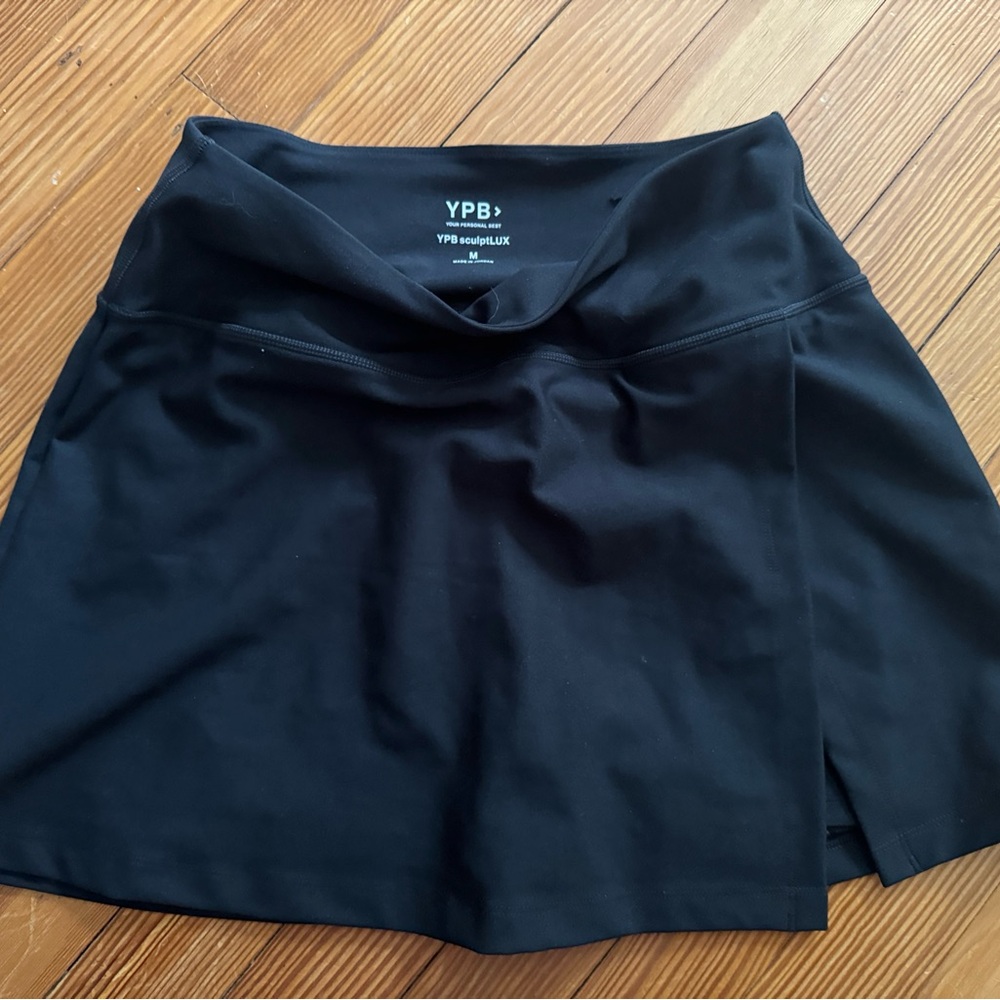 YPB Abercrombie Black Athletic Skort